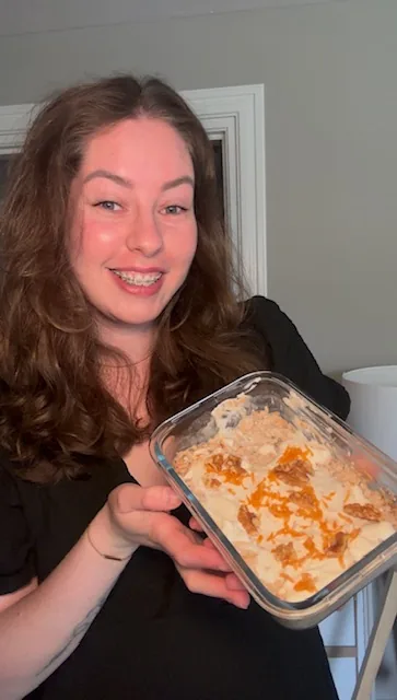 Carrot cake overnight oats - voedzaam recept van orthomoleculair therapeut Danique Kwakman