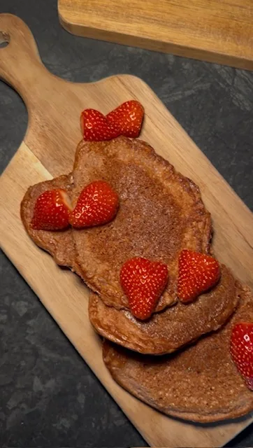 Eiwitrijke chocolade pannenkoeken - voedzaam recept van orthomoleculair therapeut Danique Kwakman