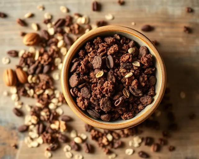 Homemade Chocolade Granola - gezond recept voor energie en hormoonbalans